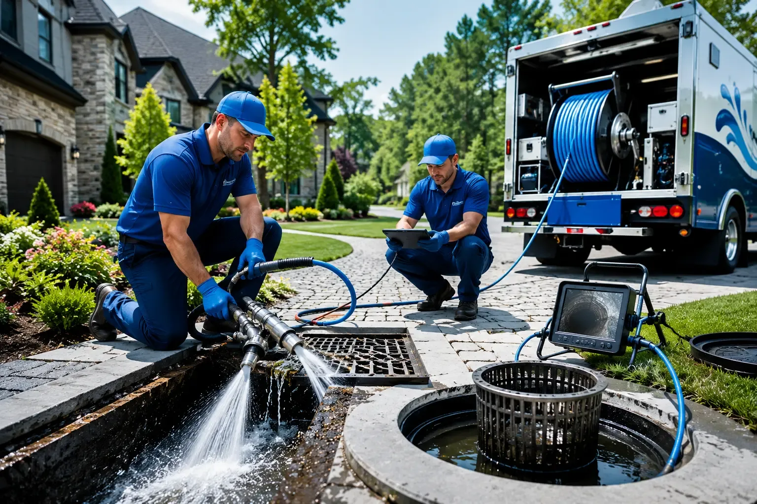 Local outdoor drain cleaning professionals in Feeding Hills, MA